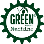 Logo for Green Machine, som er partner med Coach Mølvad